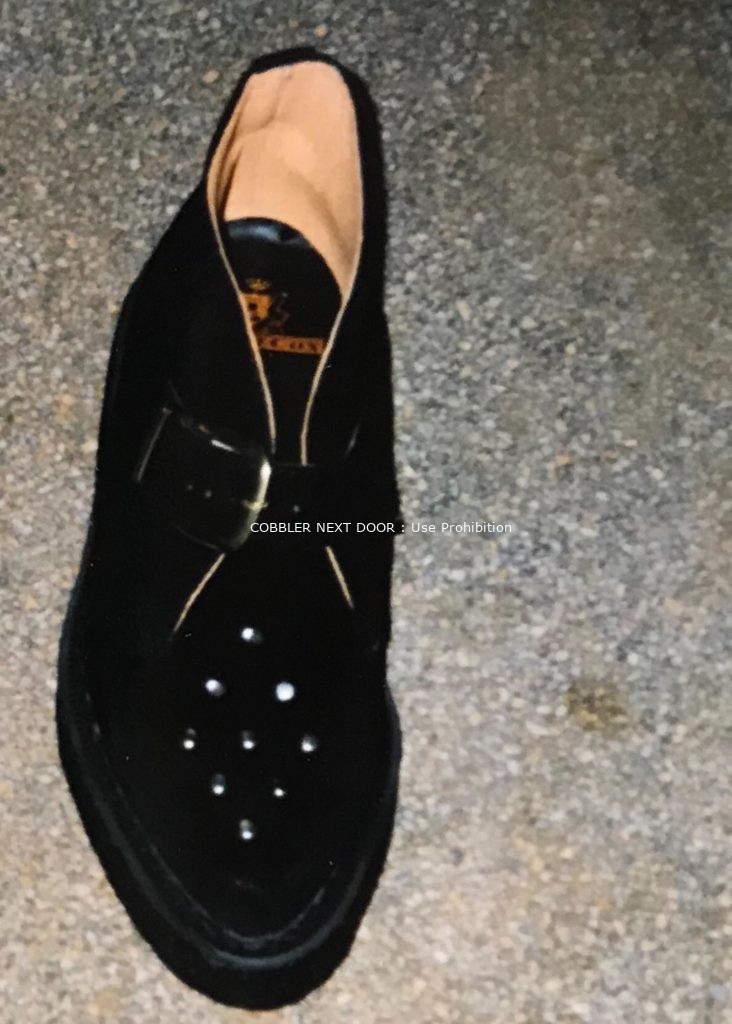 George Cox x Black Cats Boots | COBBLER NEXT DOOR / SOLOVAIR Sole