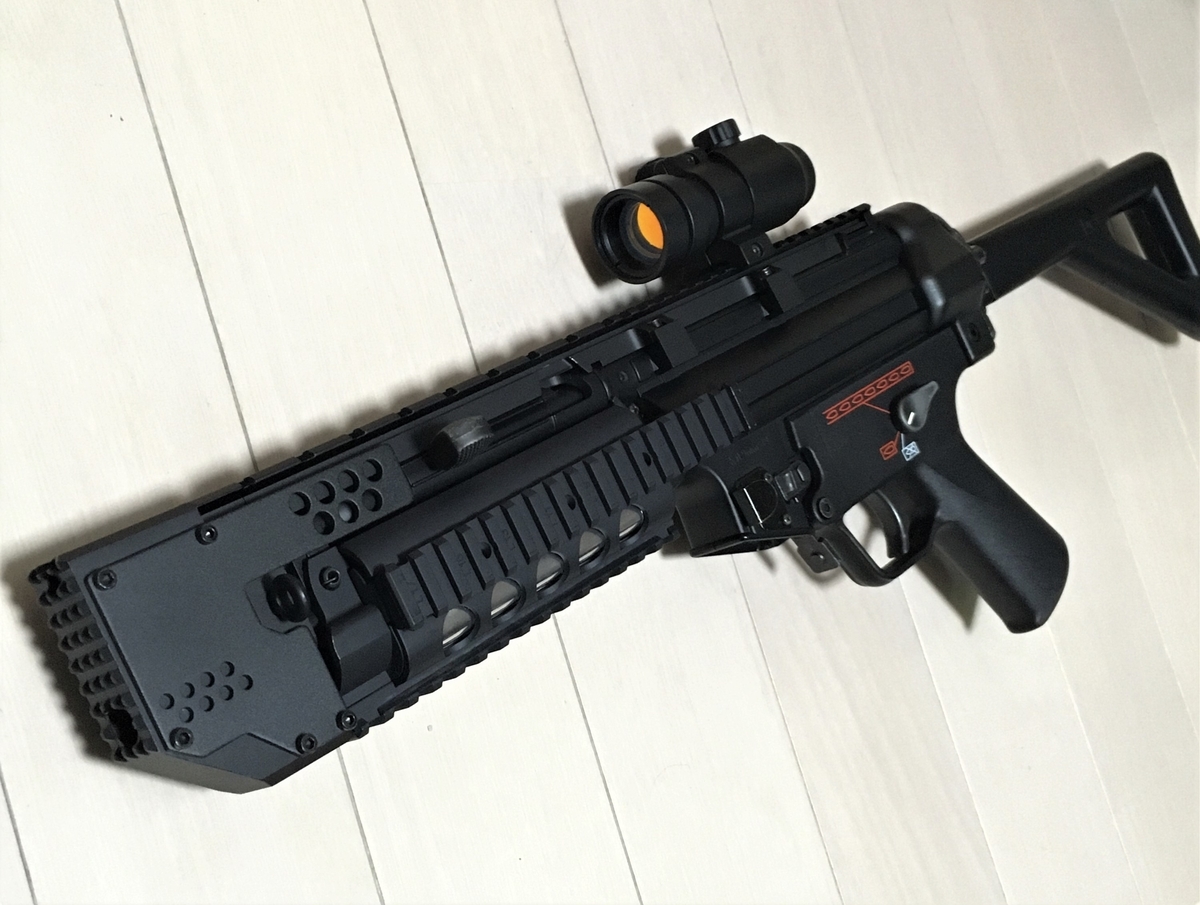 電動ガン カスタム 東京マルイ MP5 RAS ② ストライクフェイスキット
