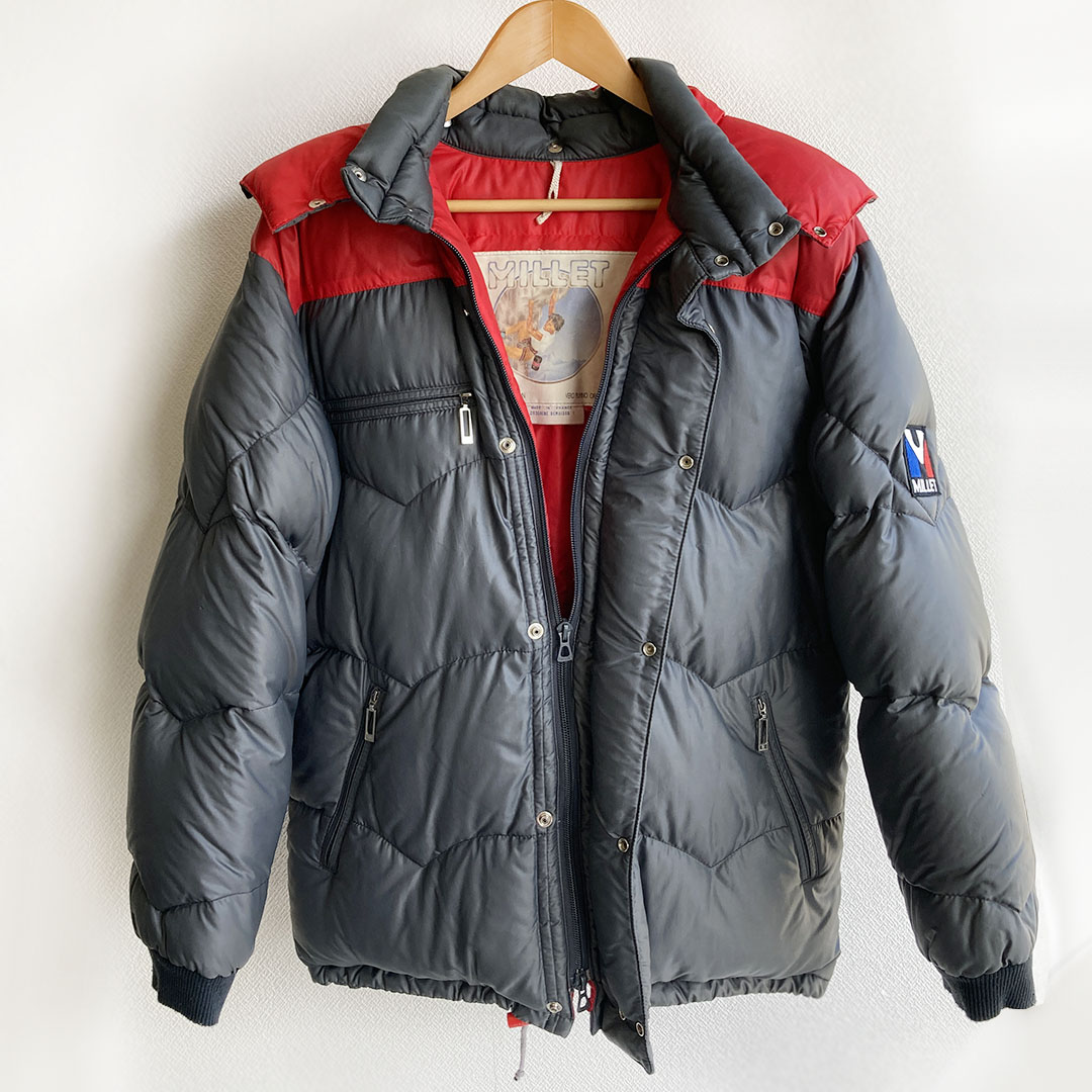 1970-1980年代フランス製 MILLET（ミレー）のダウンジャケット