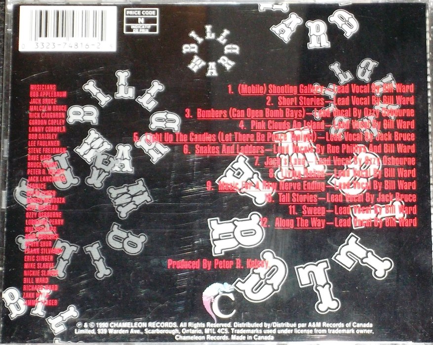 REVIEW: Bill Ward – Ward One: Along the Way (1990) | mikeladano.com