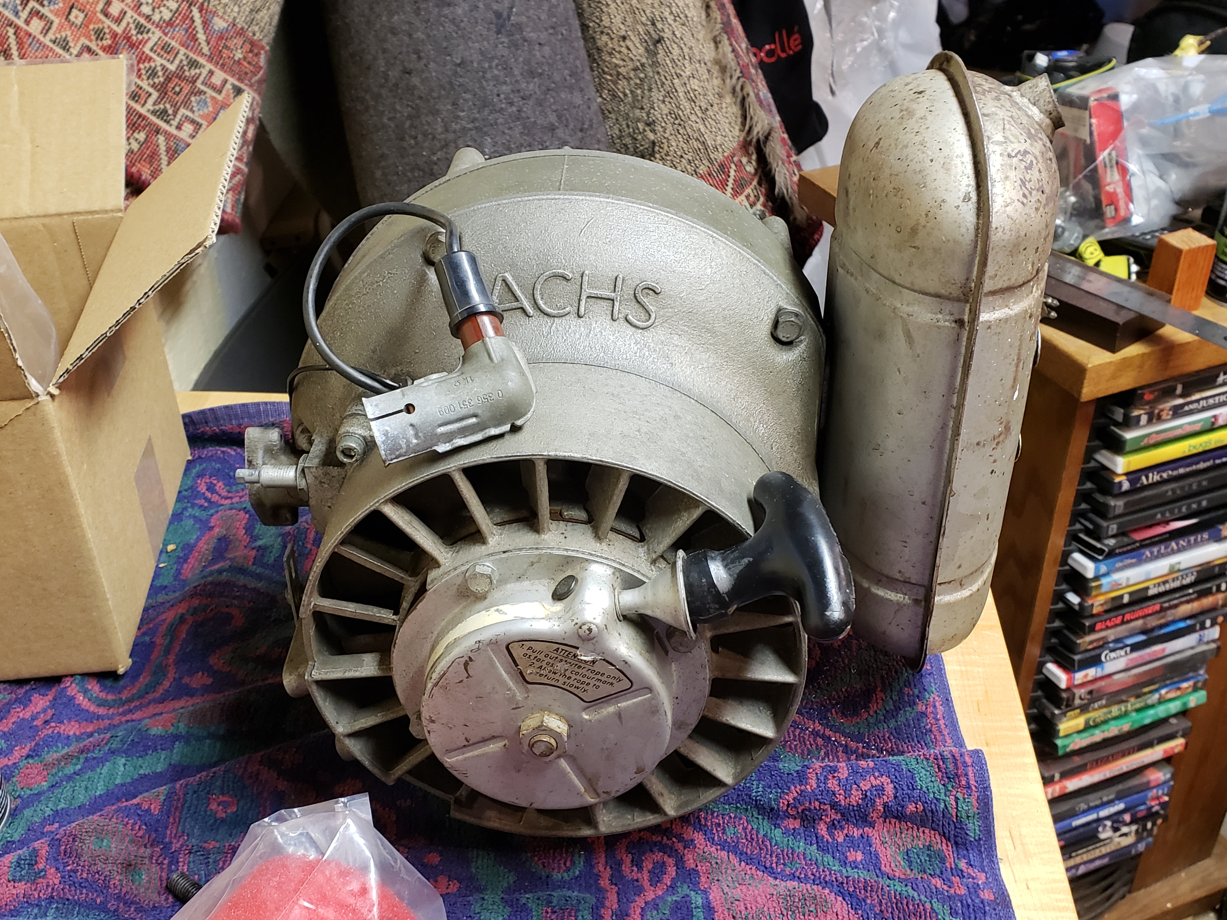 1960's wankel engine rebuild – Fichtel & Sachs KM48 – Kevin