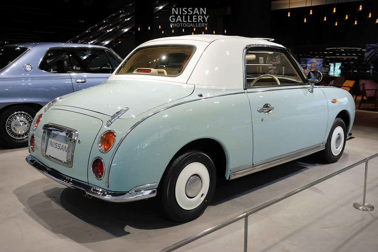 2万台限定の日産フィガロを日産グローバル本社ギャラリーに展示 | 日産