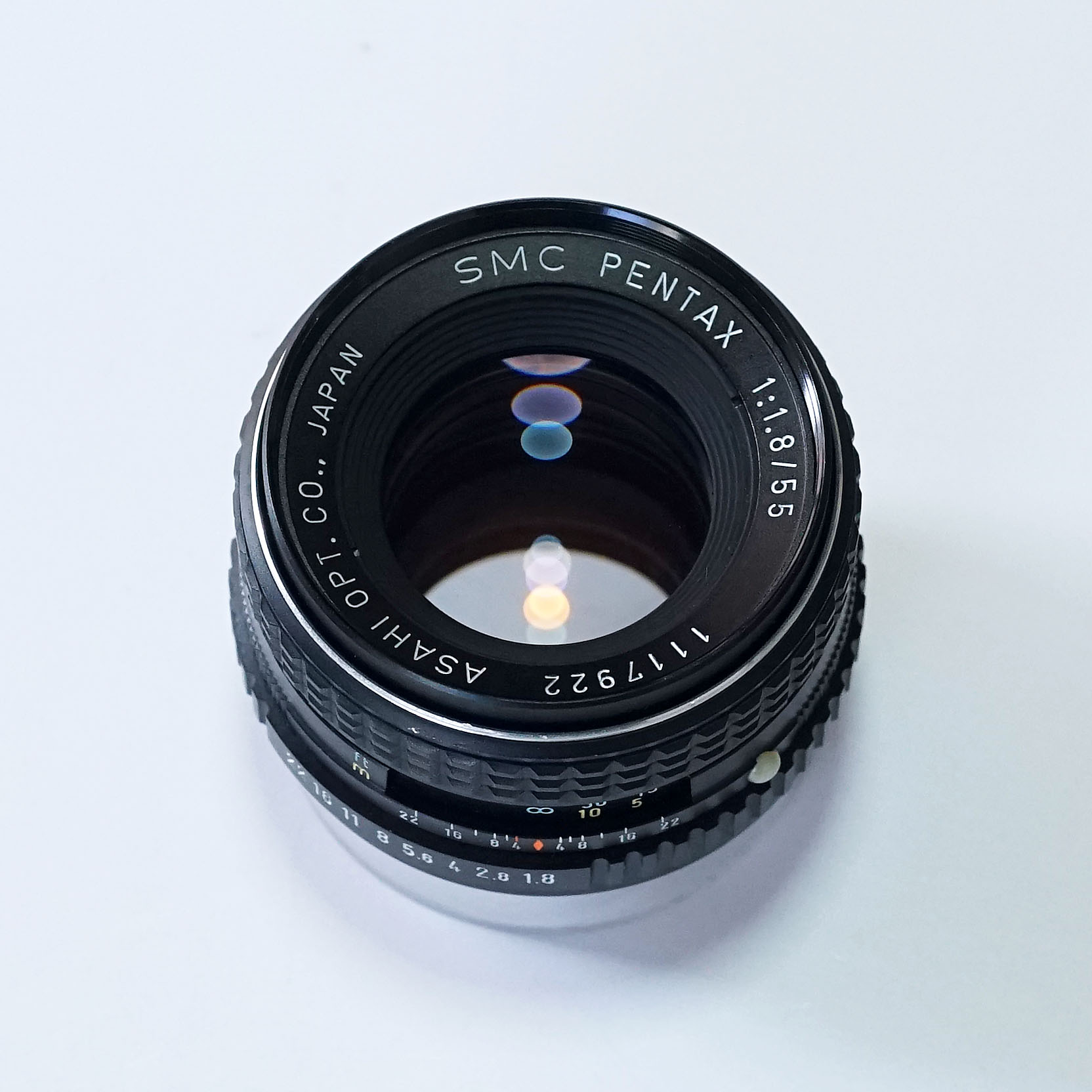 PENTAX SMC PENTAX 55mm F1.8 ¥6,800（中古 Kマウント オールドレンズ