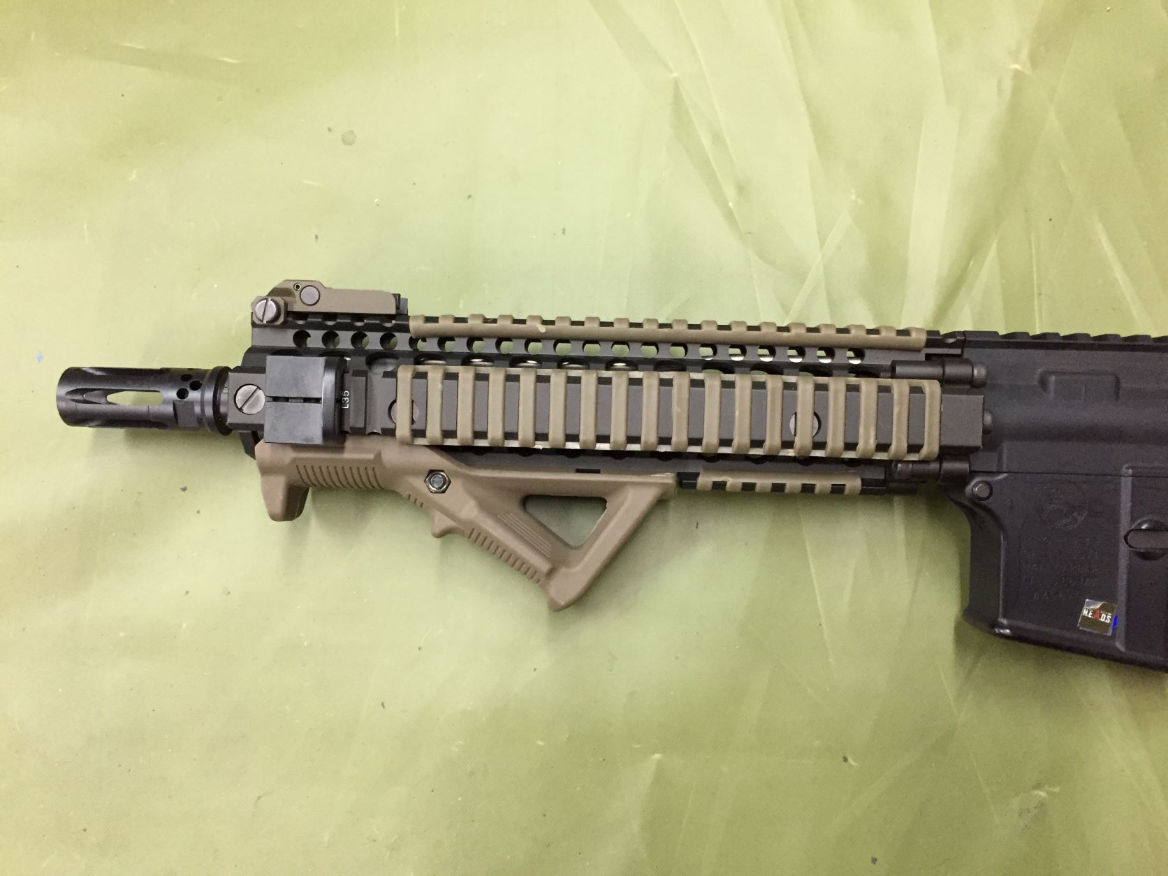 東京マルイ Mk18 mod.1 次世代電動ガンのカスタムをさせて頂きました