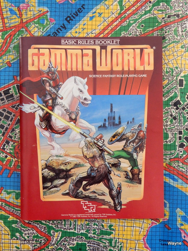 GAMMA WORLD 2nd edition (1983-84): 1st ed gets a light revision