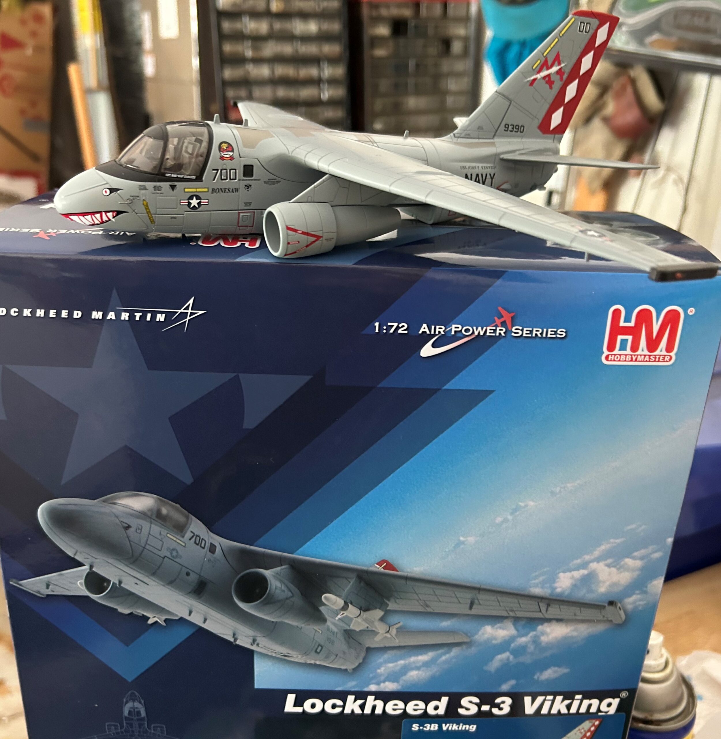Hobby Master S-3 Viking 1:72 - Big Bill's Die Cast
