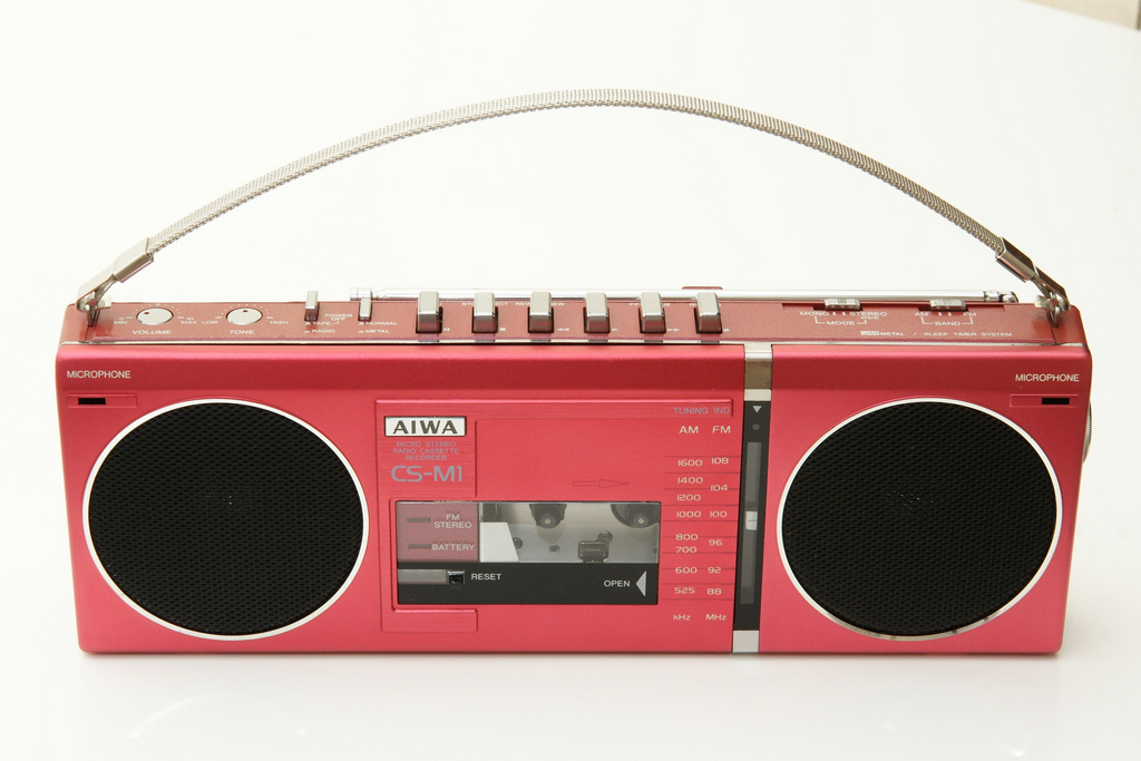 AIWA マイクロカセットレコーダー CS-M1 ラジオ・カセットデッキ 品