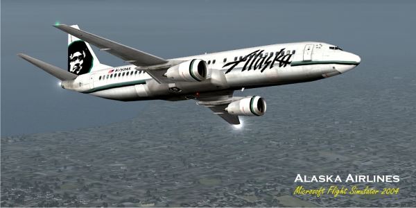 FS2004 Alaska Airlines Boeing 737-400 – Perfect Flight