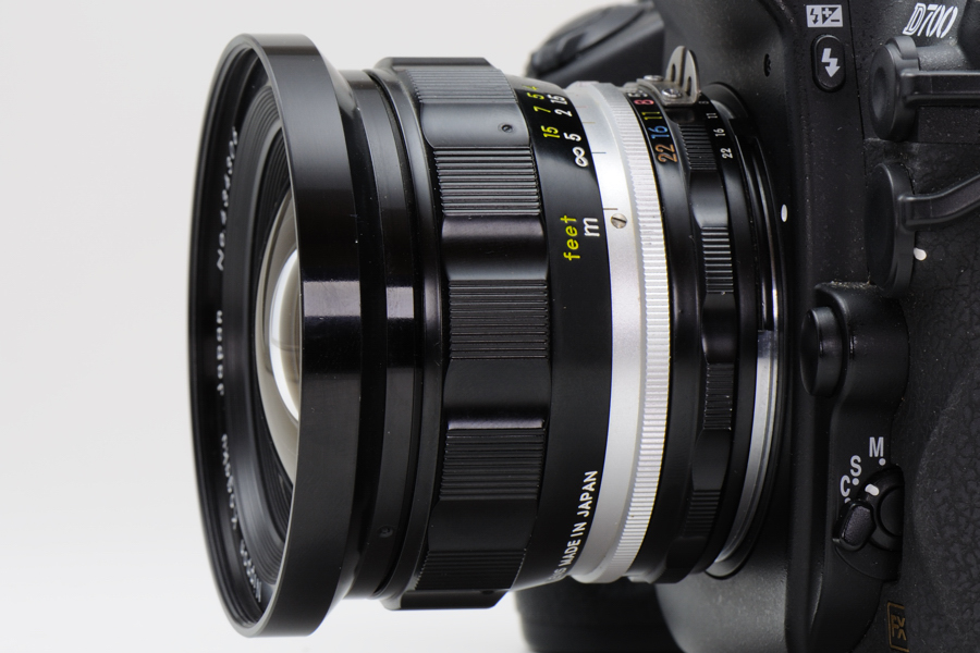 44 years ago – Nikon's F 20mm/3.5 Nikkor-UD Auto | Andy E.'s Photo