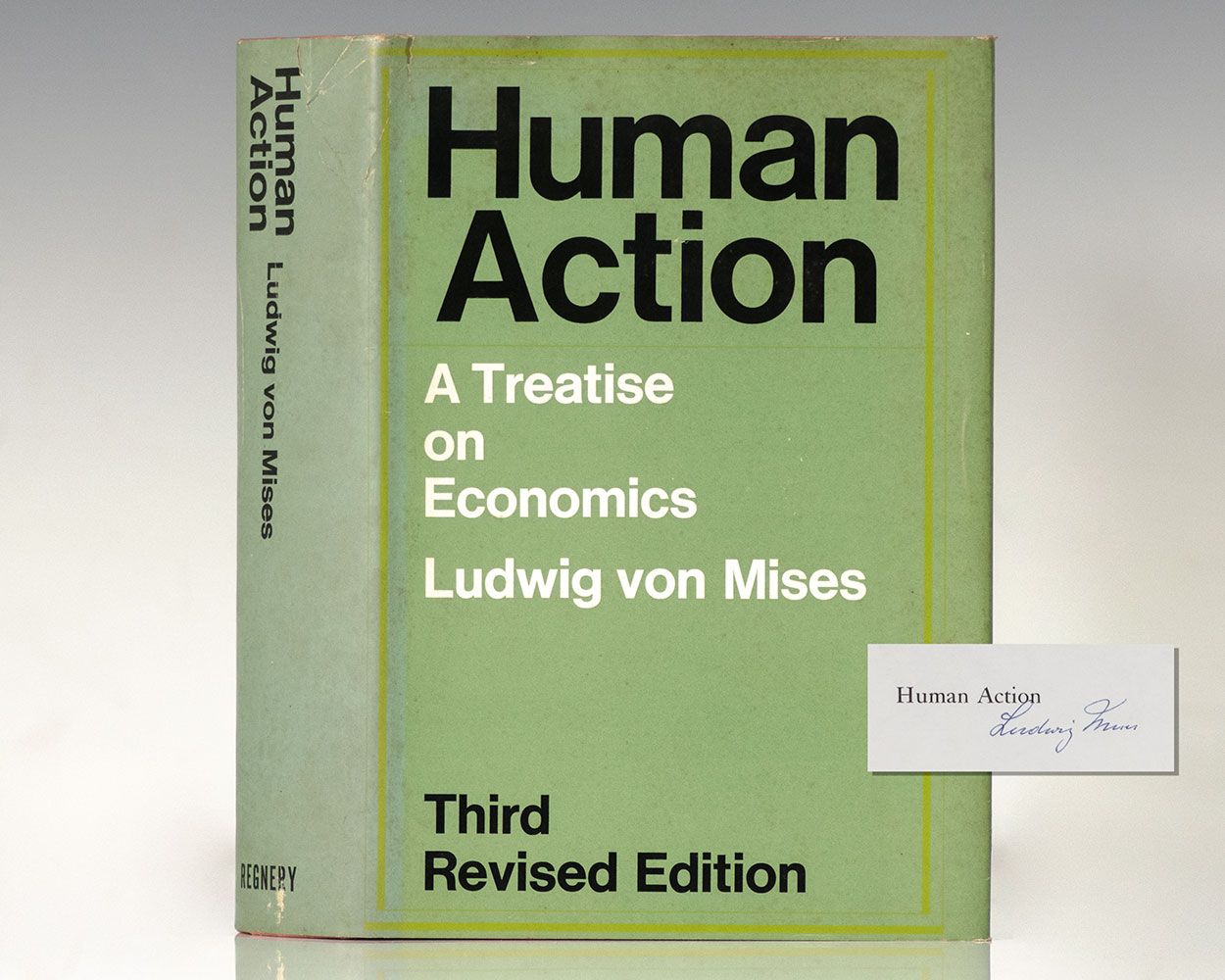 Human Action Treatise on Economics Ludwig Von Mises First Edition