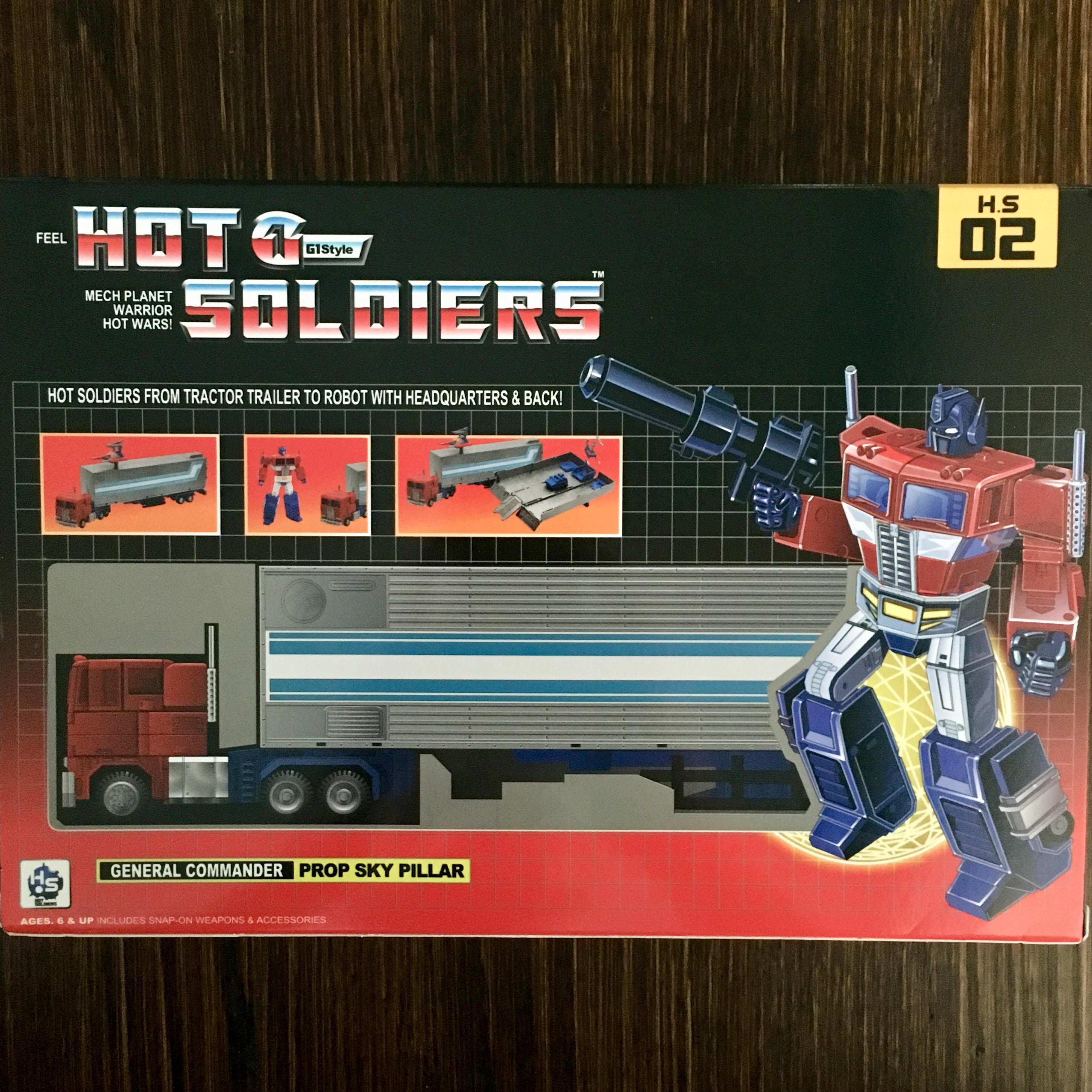 Toy Wizards Review: MechPlanet Hot Soldiers HS-02 General