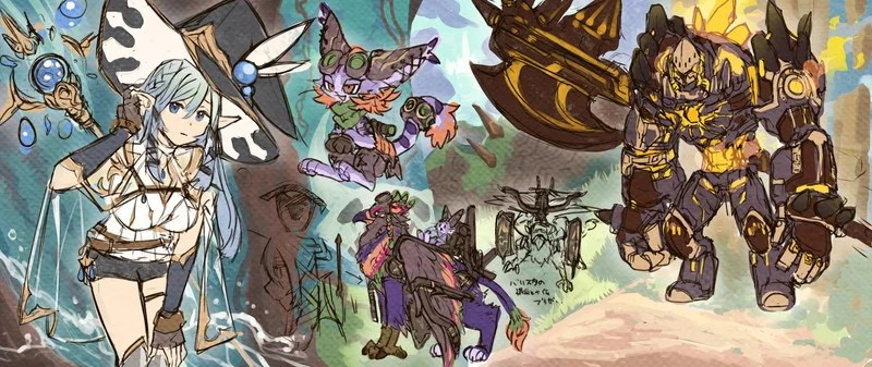 勇者トークン】アラメシアの儀のモンスター設定画イラスト公開！聖殿の