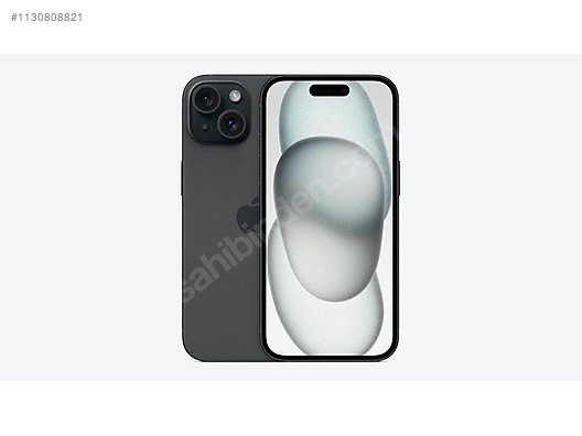 Apple / iPhone 15 / İPHONE 15 SİYAH 128GB YURTDIŞI SIFIR KAPALI