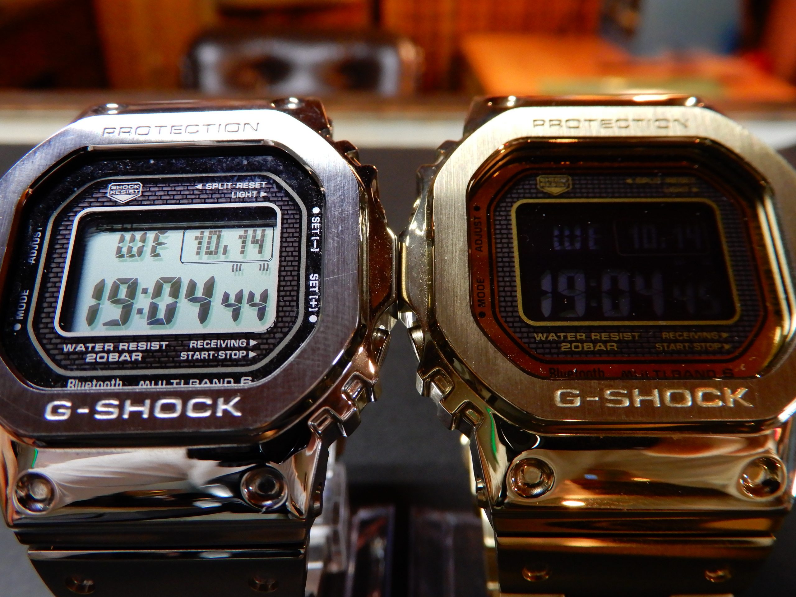 実機レビュー】 その② 操作方法 フルメタル G-SHOCK GMW-B5000