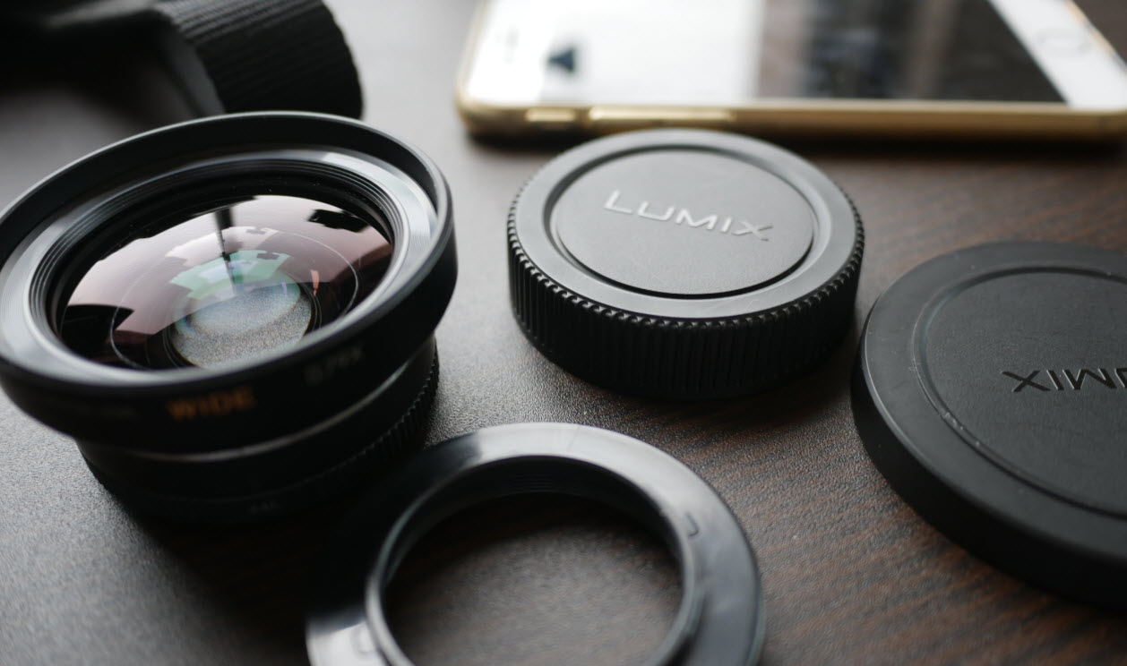 LUMIX G7と14mm/F2.5にワイコンDMW-GWC1装着テスト動画と写真