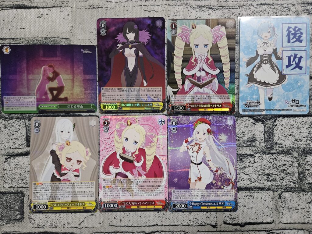 ヴァイス】Re:ゼロから始める異世界生活 Vol.3を3ボックス開封