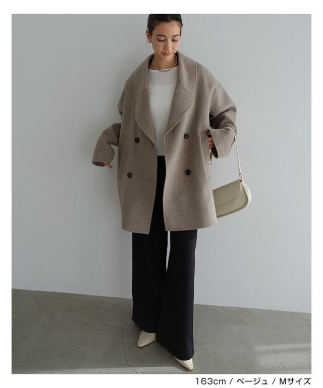 エバーネイビー（evernavy）/リバー ピーコート evernavy エバー