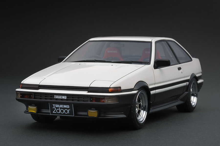 IG0548 1/18 Toyota Sprinter Trueno (AE86) 2Door GT Apex White
