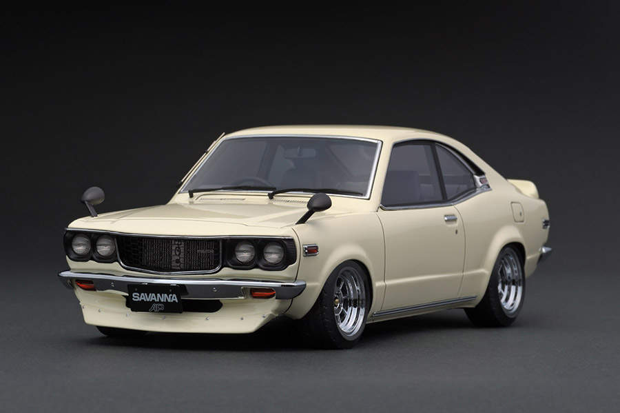 IG0704 1/18 Mazda Savanna (S124A) White | LINE UP | [公式
