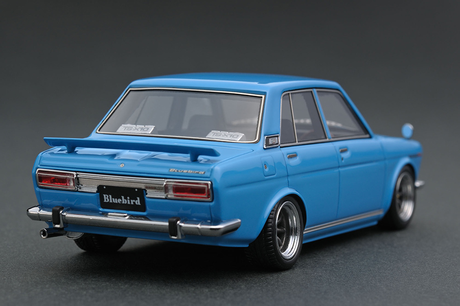 IG0256 1/43 Datsun Bluebird SSS (P510) Light Blue | LINE UP