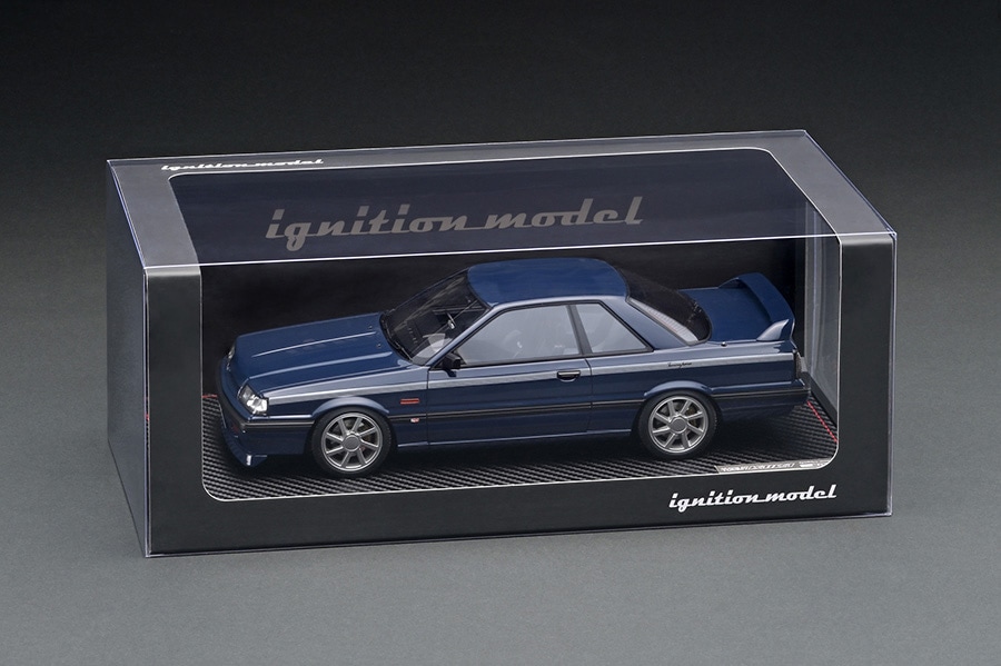 IG2436 1/18 Tommy kaira M20 (R31) Skyline Blue Black With Engine