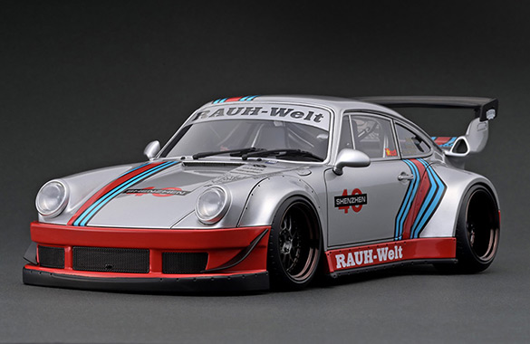 IG2478 1/18 RWB 930 Silver/Red | LINE UP | [公式] ignition model