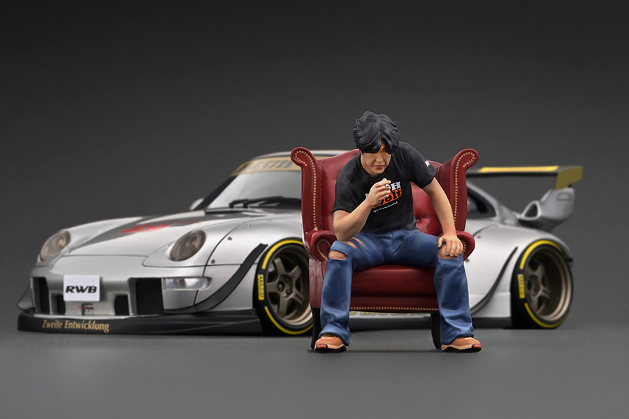 IG2719 1/18 RWB 993 Silver With Mr. Nakai | LINE UP | [公式