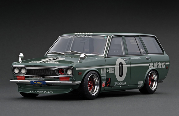 IG2218 1/18 Datsun Bluebird (510) Wagon Green Event ver. | LINE UP