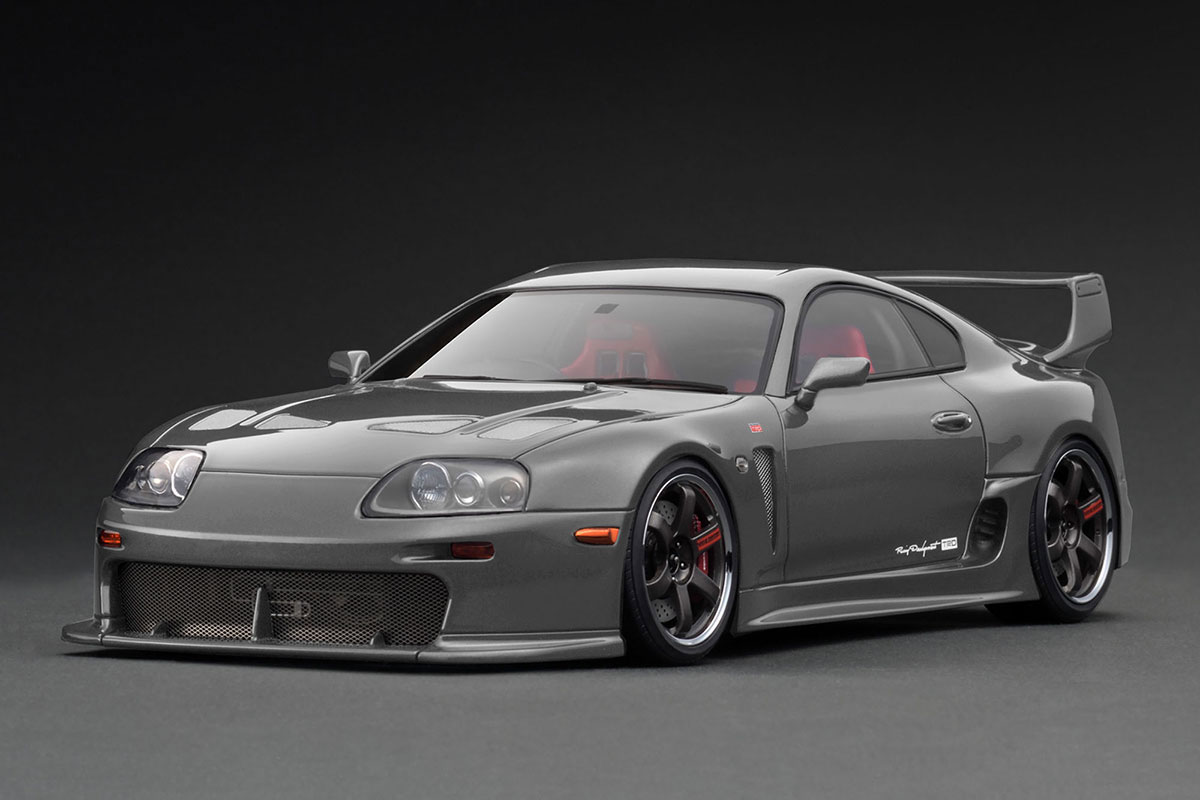 IG3601 1/18 Toyota Supra (A80) TRD 3000GT Gun Metallic | LINE UP