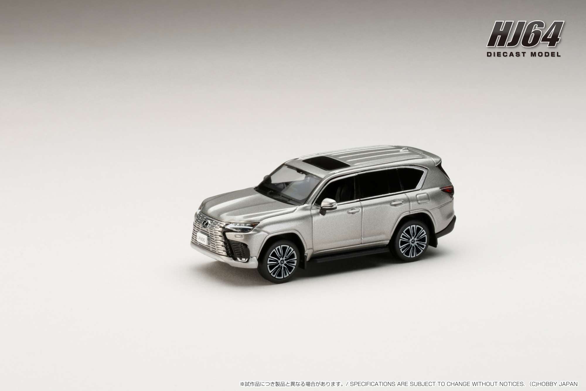 Hobby Japan HJ642061T LEXUS LX600 Sonic Titanium – ignition model