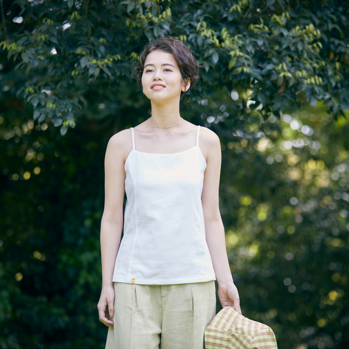 オーガニックキャミソール| オーガニックコットン100%・今治タオルの