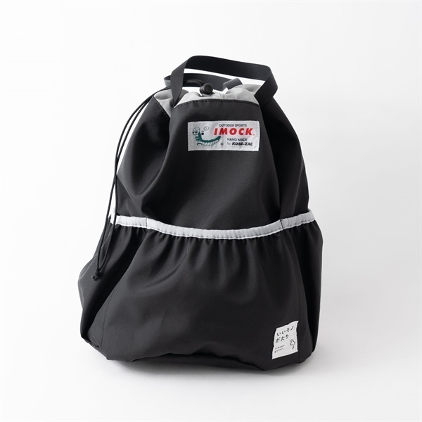 IMOCK -KOBE ZAC- x いいモノがたり きんちゃくザック ブラック