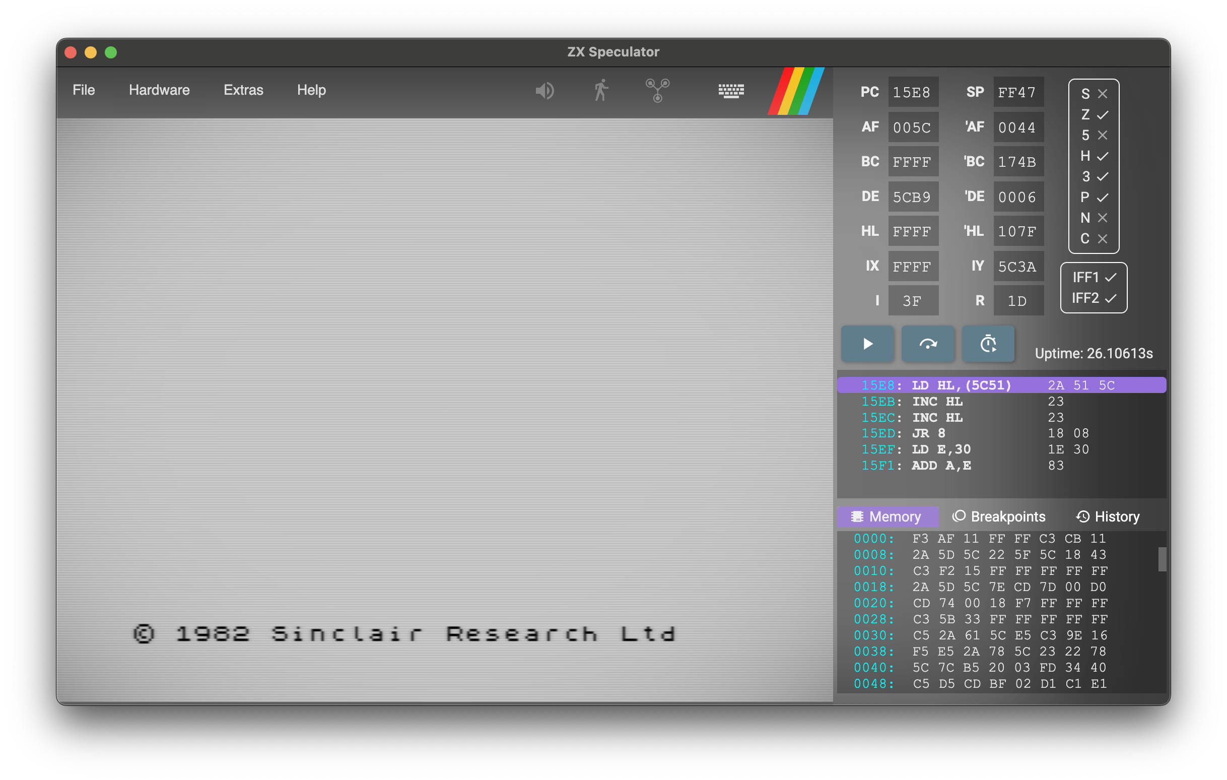 ZX Speculator: A Cross-Platform ZX Spectrum Emulator - I Made A Thing