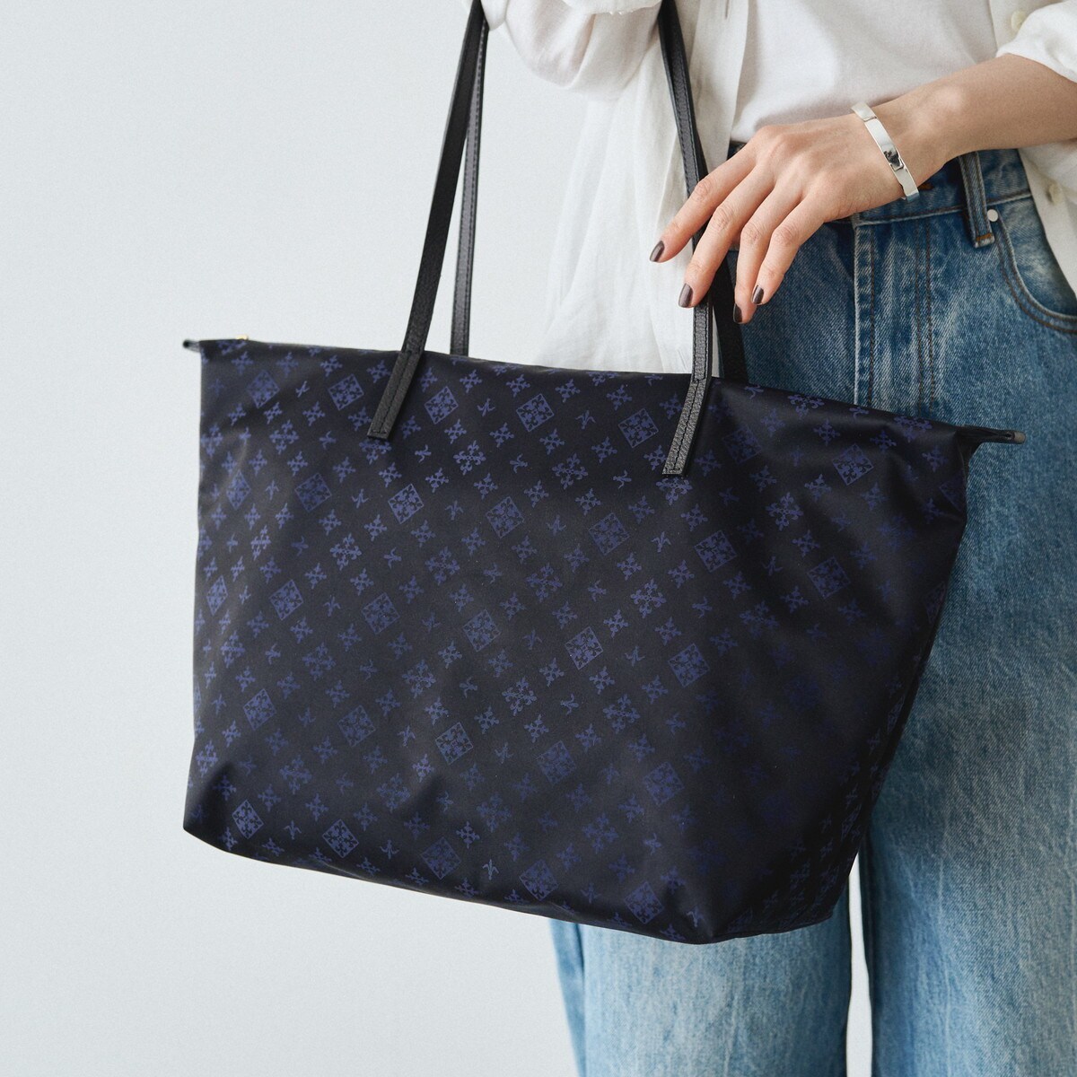 380g/軽量］ファスナー付き ナイロントートバッグ(CE-1568) | ラシット