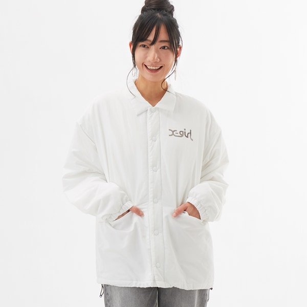PADDED COACH JACKET | エックスガール(X-GIRL) | マルイウェブチャネル