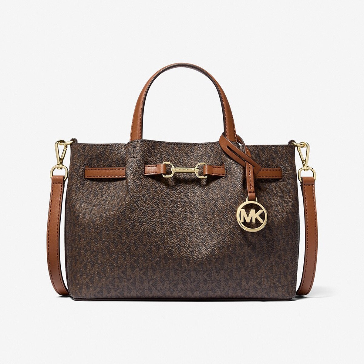 CARSON センタージップ サッチェル スモール - MKシグネチャー