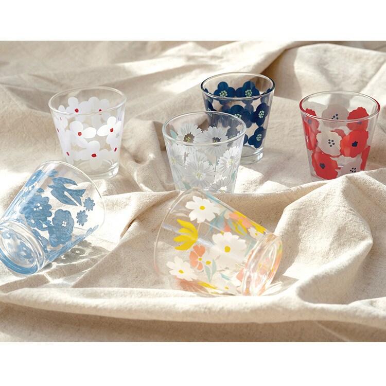 Wpc.】グラスタンブラー 250ml グラス コップ 北欧 可愛い おしゃれ