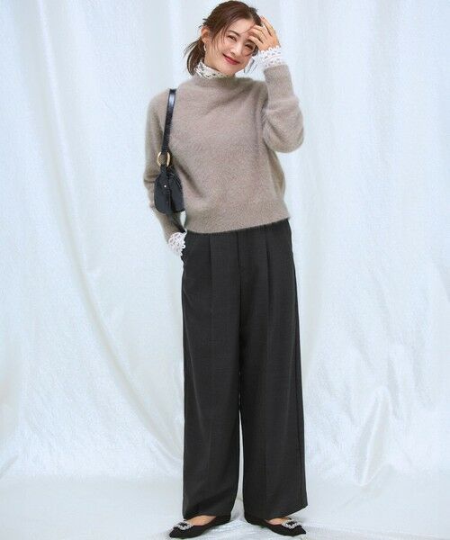 ナチュラルコットンベア レースレイヤード カットソー （カットソー