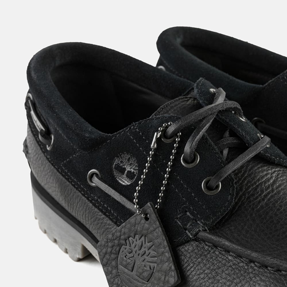 オーセンティック スリーアイ(3eye) ラグ ハンドソーン ボートシューズ