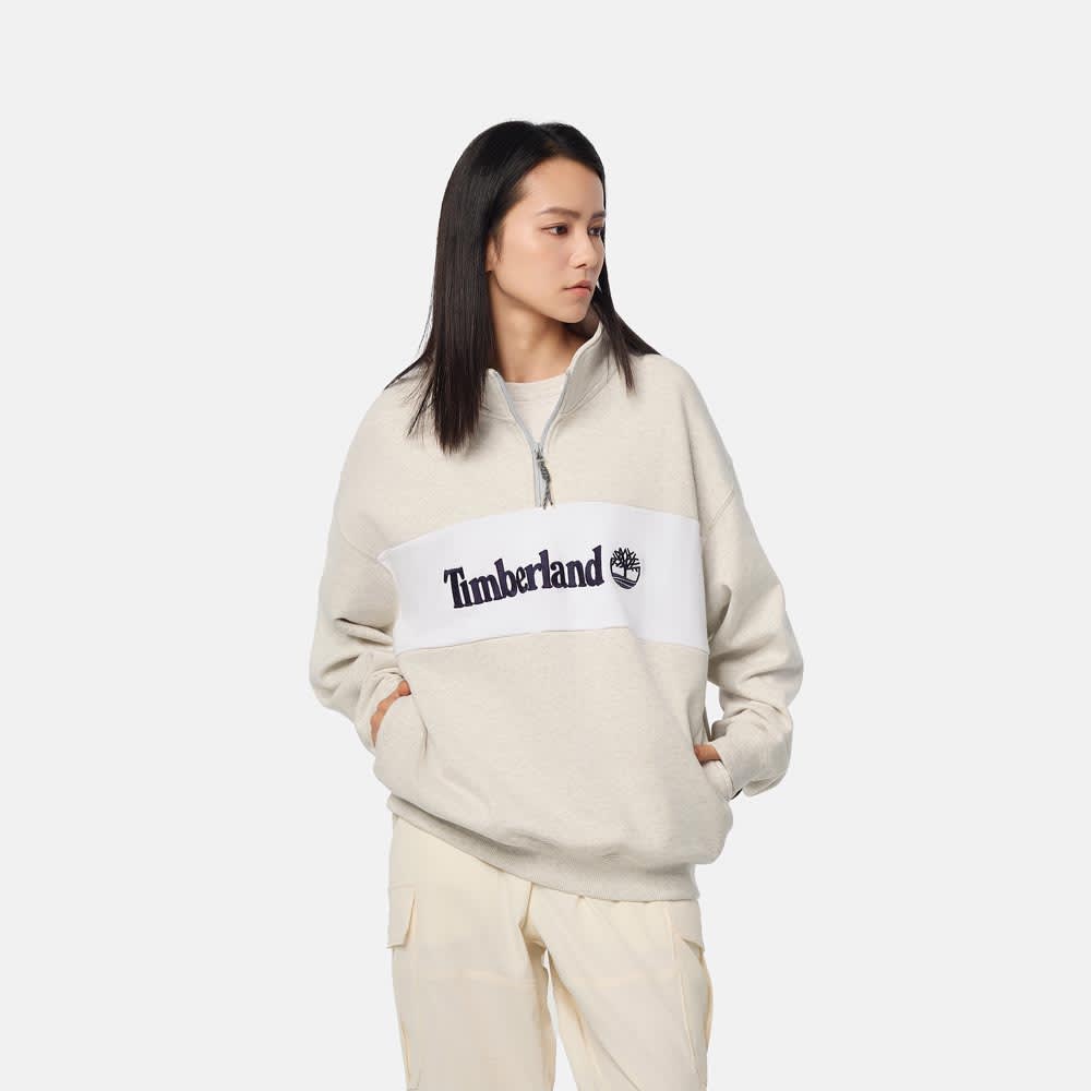 TOKYO DESIGN COLLECTIVE】 ハーフジップ スウェットシャツ ユニ