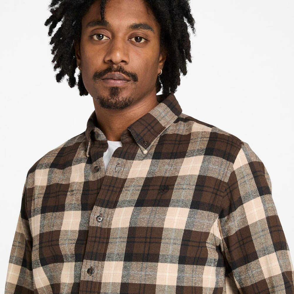 ミッドウェイト フランネルチェック シャツ メンズ ｜【Timberland公式