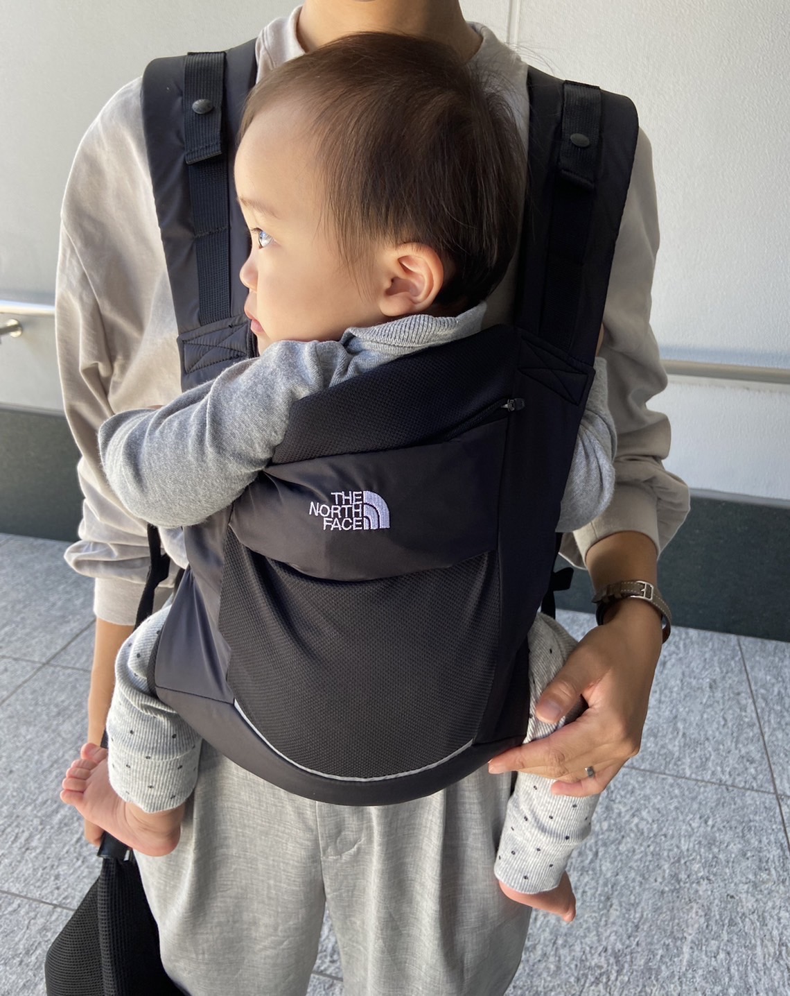 ザ・ノース・フェイス初の抱っこ紐】カジュアル派ママにおすすめ