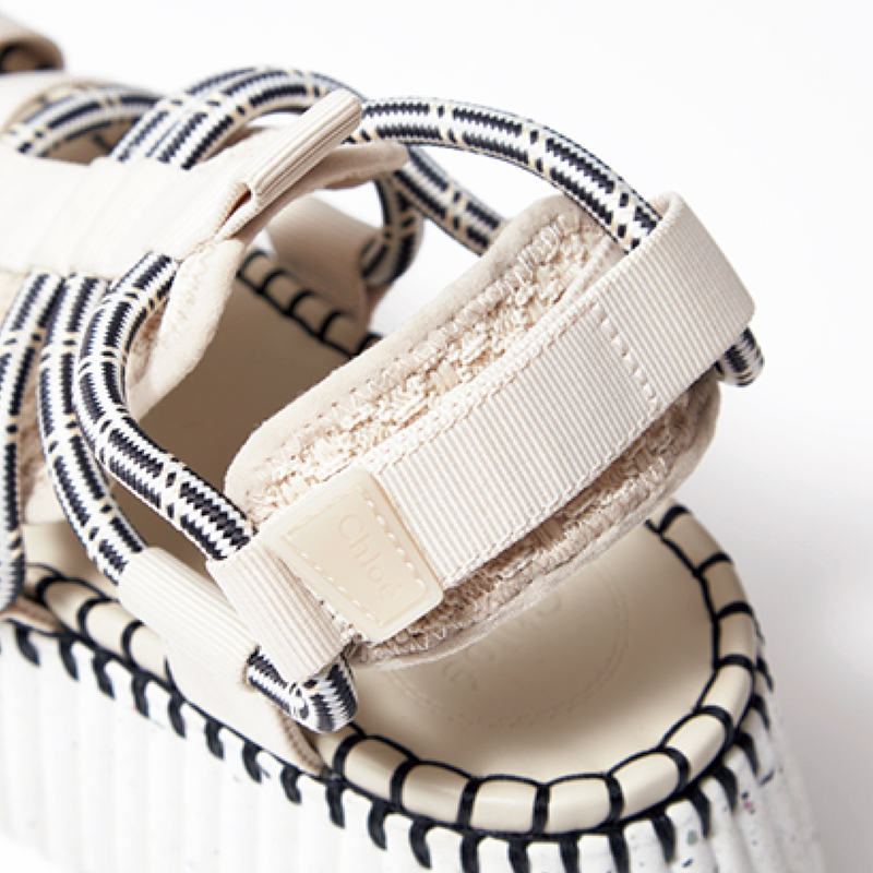 クロエ】新作ウェッジサンダル“Nama”が話題！オシャレでサステナブルな