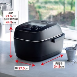 ヨドバシ.com - 象印 ZOJIRUSHI 圧力IH炊飯ジャー 炎舞炊き 鉄