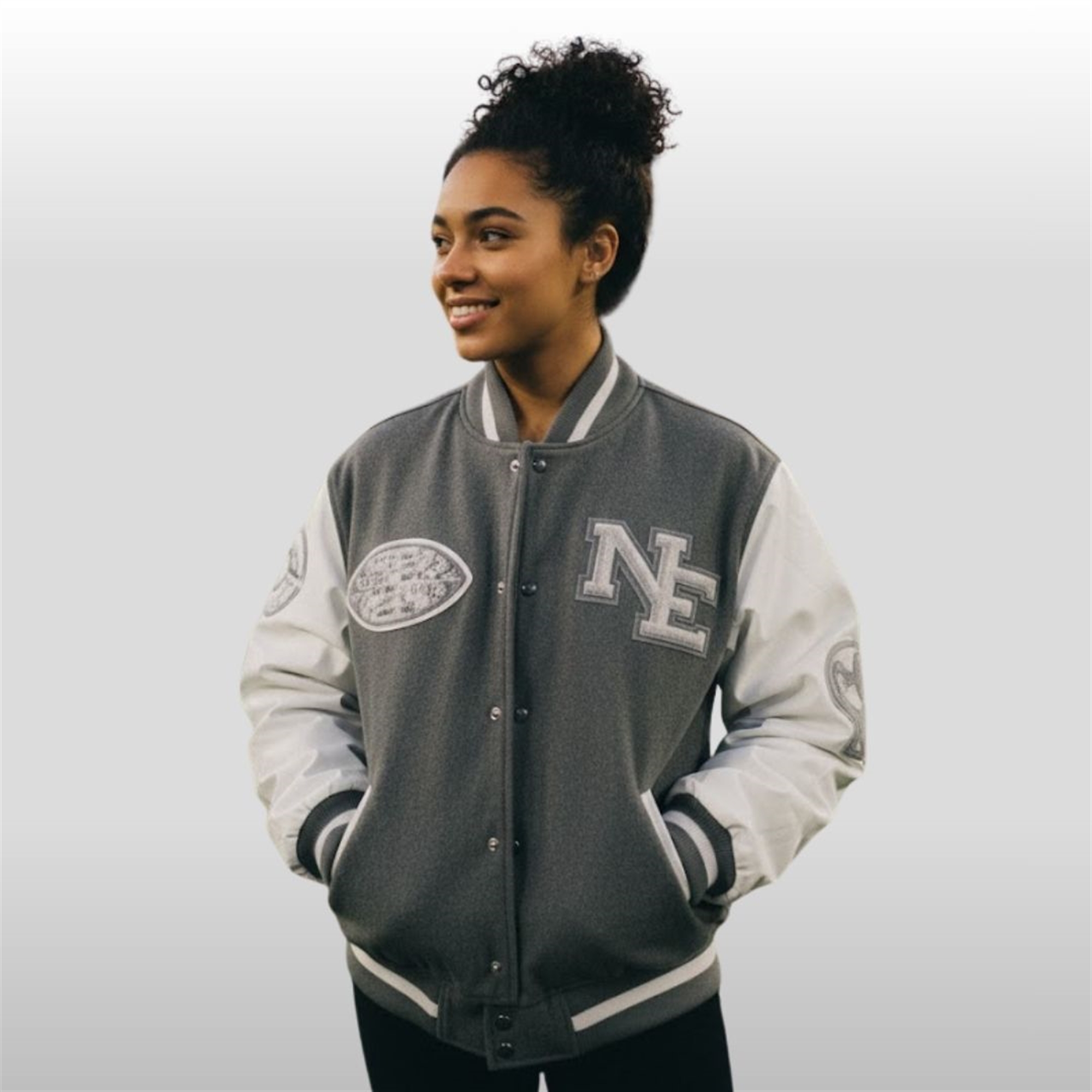 Gronk Patriots Rivalry Nor'Easter Varsity Jacket - Zerelam