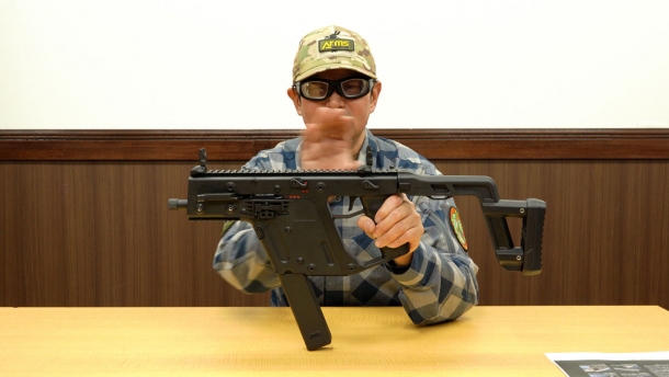 実射動画】クリスベクターのガスブロモデルを動画で実射！KRYTAC