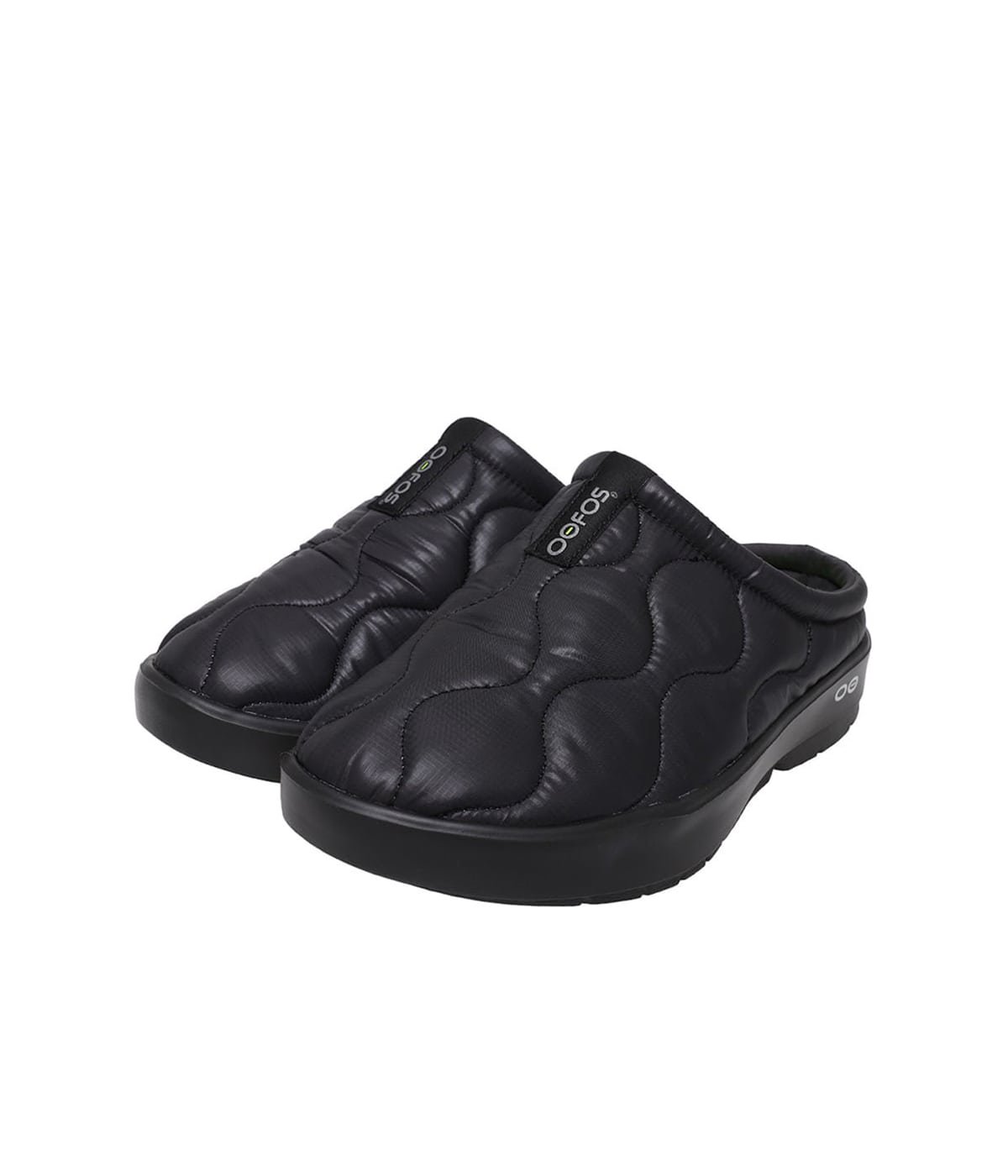 レディース】Women's OOcOOzie Thermo Mule-Black/Black | OOFOS