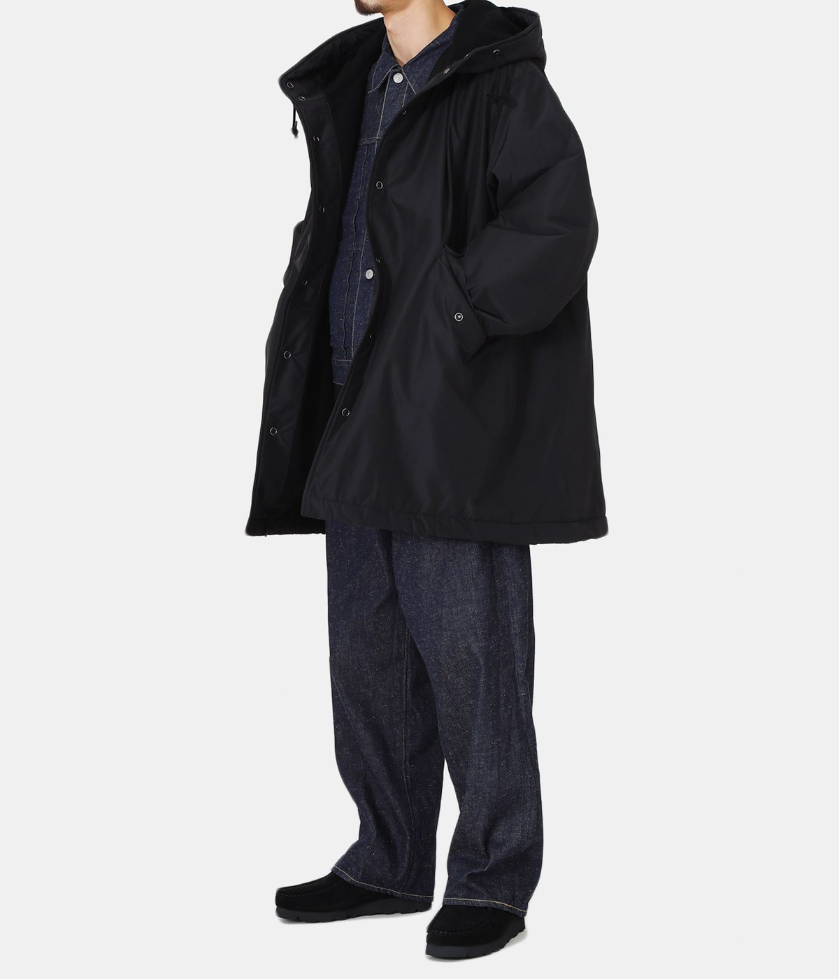 COTTON/SILK WEATHER SNOW PARKA | GOLD(ゴールド) / アウター