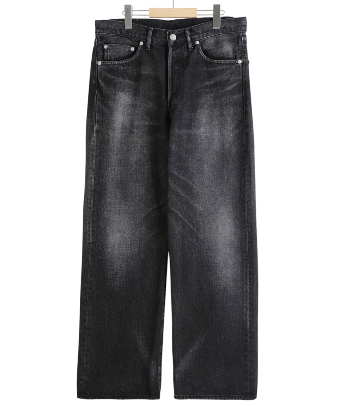 Selvage Denim Five Pocket Wide Straight Pants | Graphpaper(グラフ