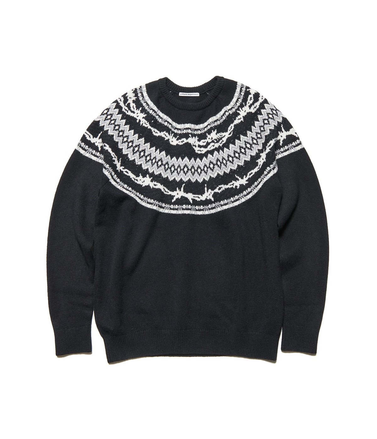 ENTANGLED NORDIC SWEATER | uniform experiment(ユニフォーム